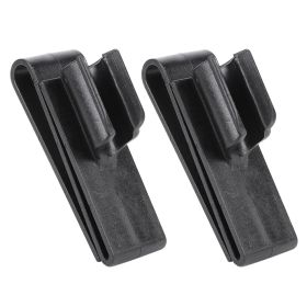 Durable Plastic Black Push Rod Clip Golf Accessories