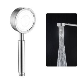 Stainless Steel Pressurized Showerhead With Handheld High-Pressure Showerhead