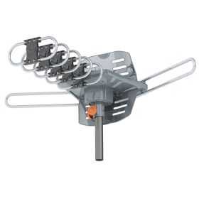 TA-102M Portable 360 Degree Rotation UV Dual Segment 28-36dB Outdoor Antenna Without Bracket