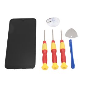 Screen Replacement for Galaxy A15 Cell Phone Organic LED Digitizer Touch Screen Assembly with Frame and Repair Tools