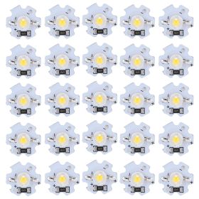 25Pcs 5V LED Chips 200LM 1W High Power LED Lamp Beads for DIY Lighting FixturesNatural Light 4000‑4500K