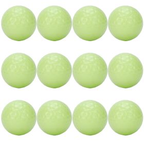 12Pcs Glow Golf Balls Luminous Night Golf Balls Glow in The Dark for Night Sports