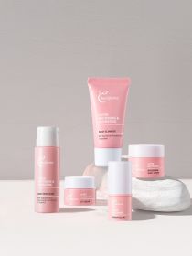 A Travel Must-have, A Whitening And Moisturizing Set Of 5 Pieces