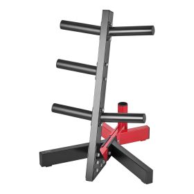 Weight Plate Rack Weight Plate Tree Home Gym Barbell Storage Stand 2 inch (default: default)
